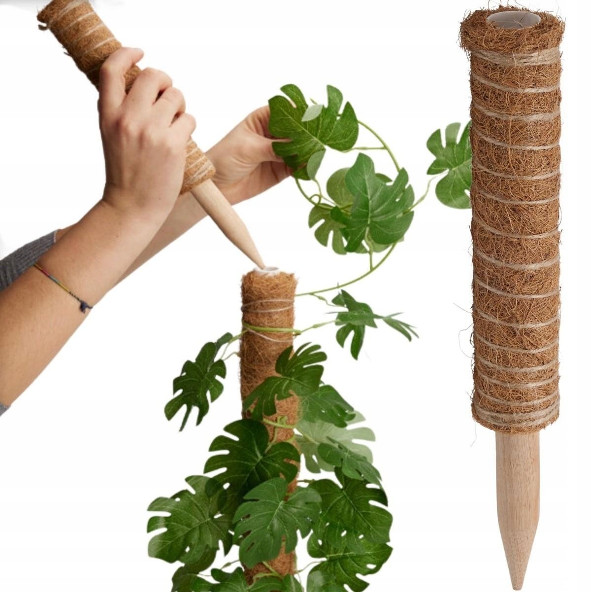 PODPORA DO ROŚLIN KOKOSOWA 30CM PROGARDEN