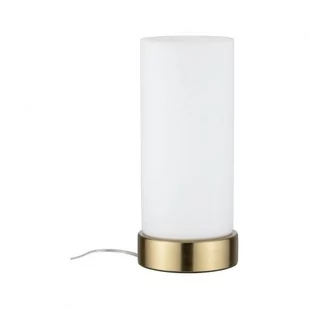 Paulmann lampa stołowa Pinja mosiądz/opalowy - Lampy stojące - miniaturka - grafika 1
