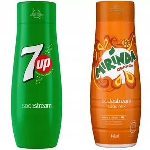 Zestaw syropów Soda Stream Mirinda 7UP - Syropy i koncentraty owocowe Zestaw syropów Soda Stream Mirinda 7UP - Syropy i koncentraty owocowe - miniaturka - grafika 1
