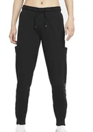 Spodnie sportowe damskie - Nike Damskie Spodnie Dresowe Air Fleece CZ8626-010 XL - miniaturka - grafika 1