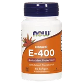Witaminy i minerały - Now Foods NOW WITAMINA E-400 50 KAPSUŁEK N0890 - miniaturka - grafika 1