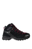 Buty trekkingowe damskie - BUTY ALP MATE MID WP WOMEN-BLACKOUT-VIRTUAL PINK - miniaturka - grafika 1