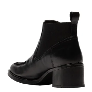 Botki Fly London KATH 016 Black Naomi Chamois P145016000 - Botki damskie - miniaturka - grafika 3