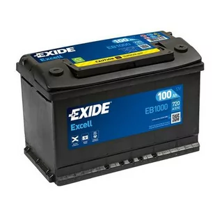 Akumulator EXIDE 12V 100Ah 720A EB1000 Darmowa dostawa w 24 h. Do 100 dni na zwrot. 100 tys. Klientów. - Akumulatory samochodowe - miniaturka - grafika 1