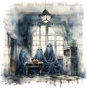 Naprasowanka Halloween horror vibe 4 - Pasmanteria - miniaturka - grafika 1