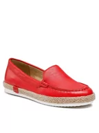 Espadryle damskie - Lasocki Espadryle Benta WI16-BENTA-02 Czerwony - miniaturka - grafika 1