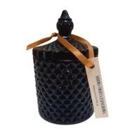 Świece - Your Candle Świeca sojowa zapachowa w krysztale słony karmel 250 ml - miniaturka - grafika 1