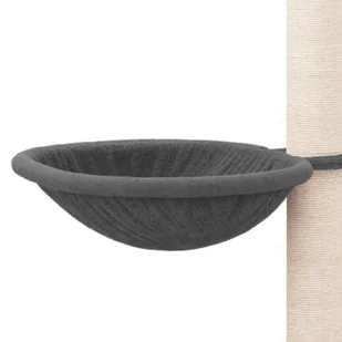 Lumarko Drapak dla kota z sizalowymi słupkami, ciemnoszary, 94,5 cm! - Drapaki dla kotów - miniaturka - grafika 7