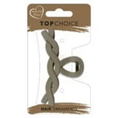 Ozdoby do włosów - TOP CHOICE Klamra do włosów - kokarda matowa (20254) 1 szt. - mix kolorów - miniaturka - grafika 1