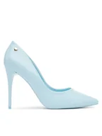 Czółenka - DeeZee Szpilki AB2-4503A Niebieski - miniaturka - grafika 1