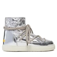 Śniegowce damskie - Śniegowce Inuikii Bomber Star 75202-068 Srebrny - miniaturka - grafika 1