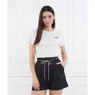 Koszulki i topy damskie - Patrizia Pepe T-shirt | Regular Fit - miniaturka - grafika 1