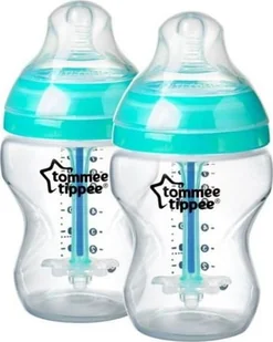Tommee Tippee Butelka antykolkowa 2x260 ml 225252 Tommee Tippee - Butelki dla niemowląt - miniaturka - grafika 1