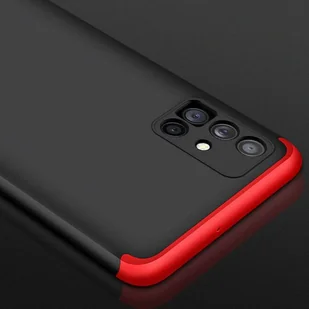 GKK 360 Protection Case etui na całą obudowę przód + tył Samsung Galaxy M51 czarno-czerwony - Etui i futerały do telefonów - miniaturka - grafika 11