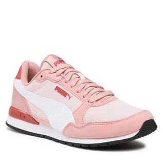 Buty dla dziewczynek - Sneakersy Puma ST Runner v3 Mesh Jr 385510 22 Frosty Pink-Puma White-Astro Red - grafika 1