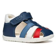 Buty dla chłopców - Geox B Sandały MACCHIA Boy, Sandały, Pistacjowe/Białe, 26 EU, Kolor biały, 26 EU - miniaturka - grafika 1
