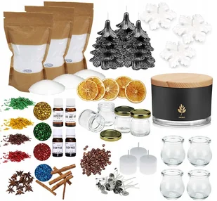 Duży zestaw do robienia świec XXL + świeczki do dekoracji świątecznych 20 - Świece Duży zestaw do robienia świec XXL + świeczki do dekoracji świątecznych 20 - Świece - miniaturka - grafika 1