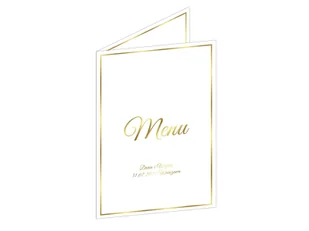 Weselne menu - 4 szt. - Wesele i ślub - miniaturka - grafika 1