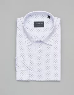 koszula calimera 00365 długi rękaw biały classic fit - Koszule męskie - miniaturka - grafika 1