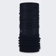 Apaszki i szaliki damskie - Komin wielofunkcyjny z polaru Buff Safety Polar Solid Navy - miniaturka - grafika 1