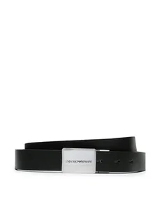 Emporio Armani Pasek Męski Y4S563 Y737E 88044 Czarny - Paski - miniaturka - grafika 1