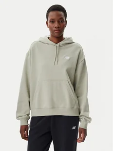 New Balance Bluza WT41507 Zielony Relaxed Fit - Bluzy damskie - miniaturka - grafika 1