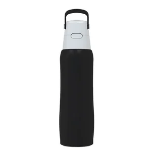 Butelka filtrująca Dafi SOLID Steel 800ml czarna - Butelki filtrujące - miniaturka - grafika 1