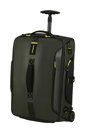 Samsonite Paradiver Light - torba podróżna/plecak S na kółkach, 55 cm, 51 l, zielony (Jungle Green), zielony (Jungle Green), Handgepäck 55 cm, torby podróżne