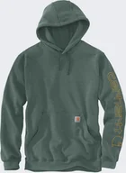 Bluzy męskie - Bluza Carhartt Midweight Logo Sleeve Frosted - miniaturka - grafika 1