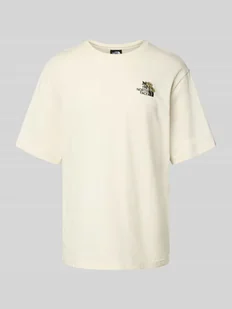 T-shirt z wyhaftowanym logo - Koszulki męskie - miniaturka - grafika 1