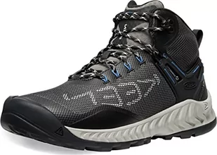 KEEN Męskie buty trekkingowe Nxis Evo Mid, Magnes jasny kobalt, 45 EU - Buty trekkingowe męskie - miniaturka - grafika 1