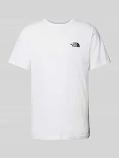 T-shirt z nadrukiem z logo model ‘SIMPLE DOME’ - Koszulki męskie - miniaturka - grafika 1