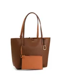 Torebki damskie - LAUREN RALPH LAUREN Torebka Rvrsble Tote 431795329002 Brązowy - miniaturka - grafika 1