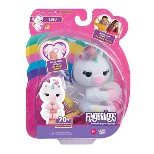 Fingerlings, Basic Unicorn, Lulu, maskotka - Zabawki interaktywne dla dzieci - miniaturka - grafika 1