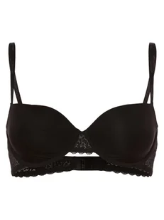 Calvin Klein Damski biustonosz z fiszbinami Kobiety Sztuczne włókno czarny jednolity, 70B - Biustonosze - miniaturka - grafika 1