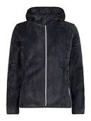 Kurtki damskie - CMP Kurtka polarowa w kolorze czarnym - miniaturka - grafika 1