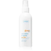 Balsamy i kremy do opalania - Ziaja Nawilżający spray przeciwsłoneczny SPF 50+ Lotion In Spray)Sun Lotion In Spray) 170 ml - miniaturka - grafika 1