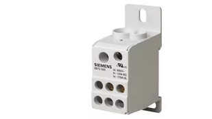 Siemens Blok rozdzielczy 125A 1P 690V 1x10-35mm2 1x6-16mm2 6x2,5-16mm2 DIN 5ST2505 5ST2505 - Inne akcesoria elektryczne - miniaturka - grafika 1
