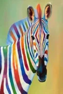 Malowanie po numerach - Malowanie po numerach. Zebra 40 x 50 5570 - Norimpex - miniaturka - grafika 1