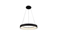 Lampy sufitowe - Lampa z pilotem wisząca Santana AZ5012 LED 80W czarna - miniaturka - grafika 1