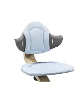 Krzesełka do karmienia - Stokke Nomi poduszka do krzesełka Grey Blue - miniaturka - grafika 1