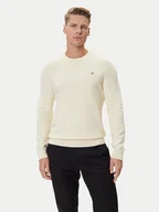 Swetry męskie - Gant Sweter 8030261 Beżowy Regular Fit - miniaturka - grafika 1