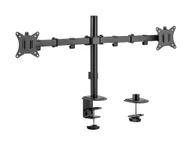 Uchwyty do monitorów - Equip 650157 uchwyt / stojak do monitorów 81,3 cm (32") Czarny Biurko - miniaturka - grafika 1