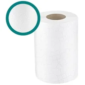 Stojaki na ręczniki papierowe - Ręcznik papierowy w roli biały celuloza 2-warstwowy 2x18g 50m IDEST mini 1szt. /RCMI2050/ - miniaturka - grafika 1