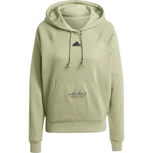 adidas Damska bluza z kapturem GRAFICZNA GRAFICZNA FRANCUSKA TERRY LOOSE HOODIE, XXL - Bluzy damskie - miniaturka - grafika 1