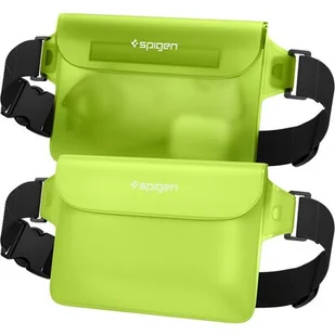 Etui wodoodporne Spigen A620 Universal Waterproof Waist Bag 2-Pack Cactus Green - Etui i futerały do telefonów - miniaturka - grafika 1
