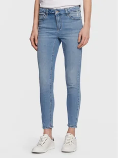 Fracomina Jeansy FP23SV8000D40703 Niebieski Skinny Fit - Spodnie damskie - miniaturka - grafika 1