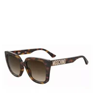 Okulary przeciwsłoneczne - Okulary damskie MOSCHINO, 05L, 55 - miniaturka - grafika 1