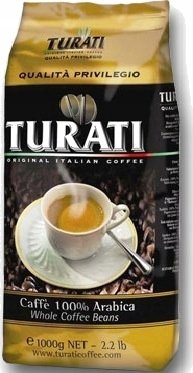 Kawa ziarnista Turati Privilegio 100% Arabica Beans 1kg