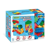 Klocki - Big Blocks klocki 51el - WADER - miniaturka - grafika 1